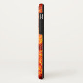Vlammende Leeuw van Juda Rood Oranje Case-Mate iPhone Case (Achterkant/links)