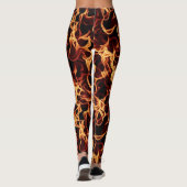 Vlammende Leggings voor die harde training (Achterkant)