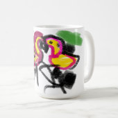 Vlammende liefde  koffiemok (Voorkant rechts)