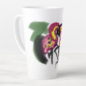 Vlammende liefde  latte mok (Linkerhoek)