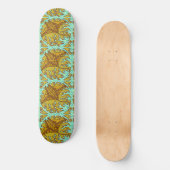 Vlammende Manta Rog Skateboard (Voorkant)