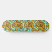 Vlammende Manta Rog Skateboard (Horizontaal)