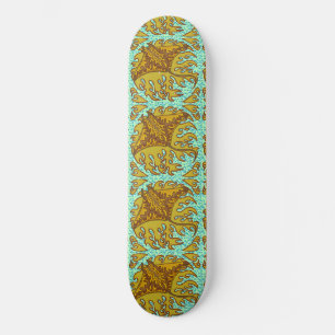 Vlammende Manta Rog Skateboard