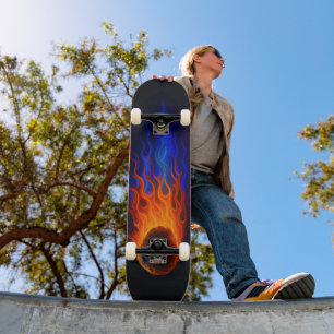 Vlammende Meteoor Persoonlijk Skateboard