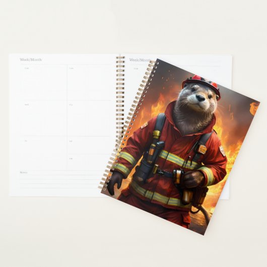 **"Vlammende Moed: De Otter Brandweer"** Planner (Display)