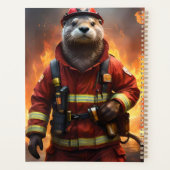 **"Vlammende Moed: De Otter Brandweer"** Planner (Achterkant)