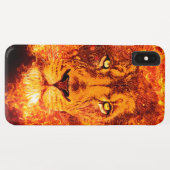 Vlammende Pinksteren Leeuw van Juda Case-Mate iPhone Case (Achterkant (horizontaal))