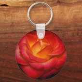 vlammende Rozen Sleutelhanger (Voorkant)