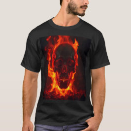 Vlammende Schedelvuur T-shirt