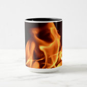 Vlammende vlammen Hoe heter hoe beter Mok (Midden)