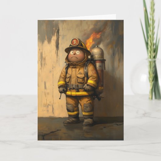 Vlammende zorg: de overweldigde brandweerman (Voorkant)