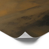 Vlammende zorg: de overweldigde brandweerman poster (Hoek)