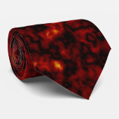 vlammenstropdas stropdas (Opgerold)