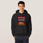 Vlammenwerper Vlammenwerper Heet Branden Hoodie (Voorkant volledig)