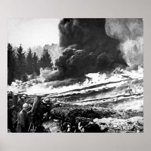 Vlammenwerpers Poster (Voorkant)