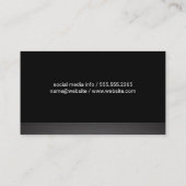 vlammicrofoon visitekaartje (Achterkant)