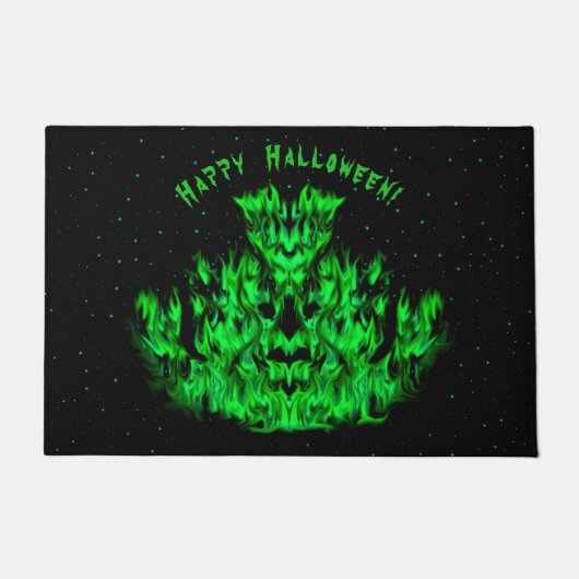 Vlammonster in de Starlight Sky Deurmat (Voorkant)