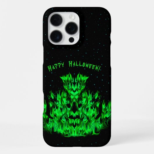 Vlammonster in de Starlight Sky iPhone Hoesje (Achterkant)