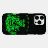 Vlammonster in de Starlight Sky iPhone Hoesje (Achterkant horizontaal)