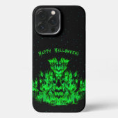 Vlammonster in de Starlight Sky iPhone Hoesje (Achterkant)