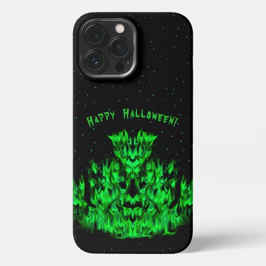 Vlammonster in de Starlight Sky iPhone Hoesje (Achterkant)