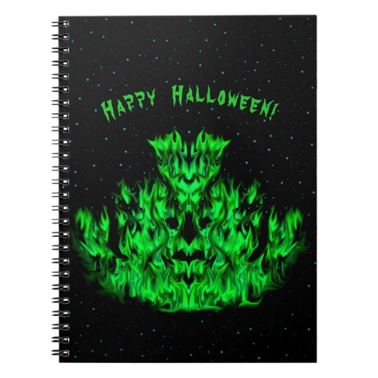 Vlammonster in de Starlight Sky Notitieboek (Voorkant)