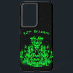 Vlammonster in de Starlight Sky Samsung Galaxy Hoesje<br><div class="desc">Flame Monster in The Starlight Sky,  digitaal schilderij van Krisi ArtKSZP >> Meer producten in winkelrubriek >> Halloween >>>> Vlammonster in de Starlight Sky</div>