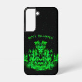 Vlammonster in de Starlight Sky Samsung Galaxy Hoesje (Achterkant)