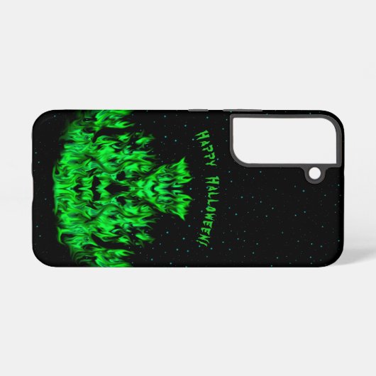 Vlammonster in de Starlight Sky Samsung Galaxy Hoesje (Achterkant horizontaal)