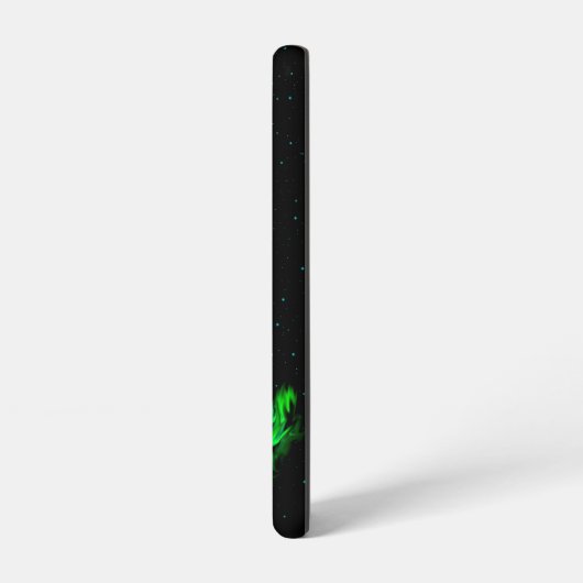 Vlammonster in de Starlight Sky Samsung Galaxy Hoesje (Linkerkant)