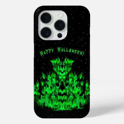 Vlammonster in De Sterrenlichthemel Case-Mate iPhone Case (Achterkant)