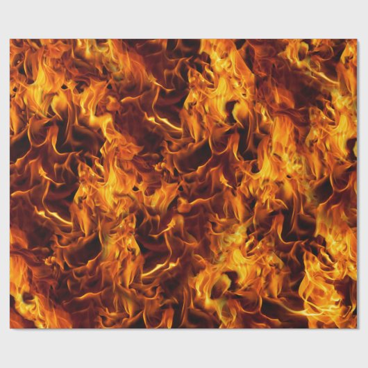 Vlampatroon Cadeaupapier (Vlak)