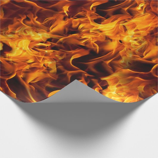 Vlampatroon Cadeaupapier (Hoek)