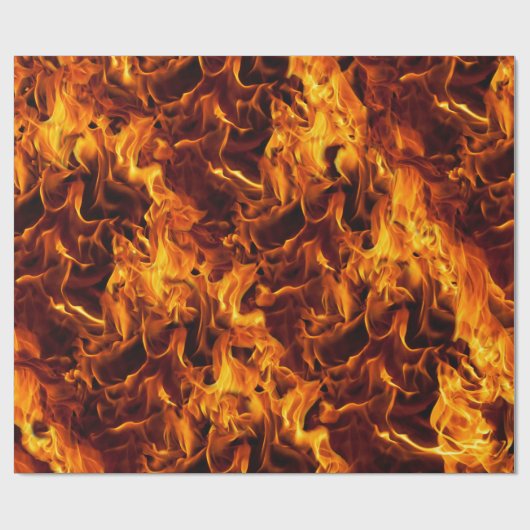 Vlampatroon Cadeaupapier (Vlak)