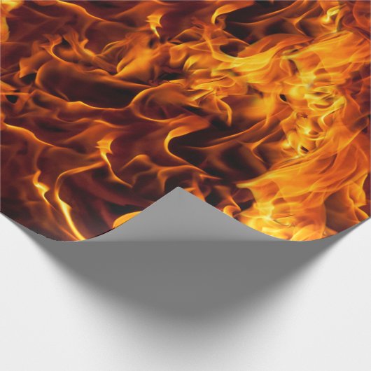 Vlampatroon Cadeaupapier (Hoek)