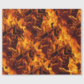 Vlampatroon Cadeaupapier (Vlak)