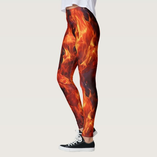 vlampatroon leggings (Links)