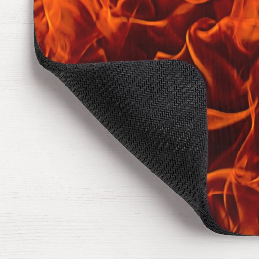 Vlampen van Fire Mousepad Muismat (Hoek)