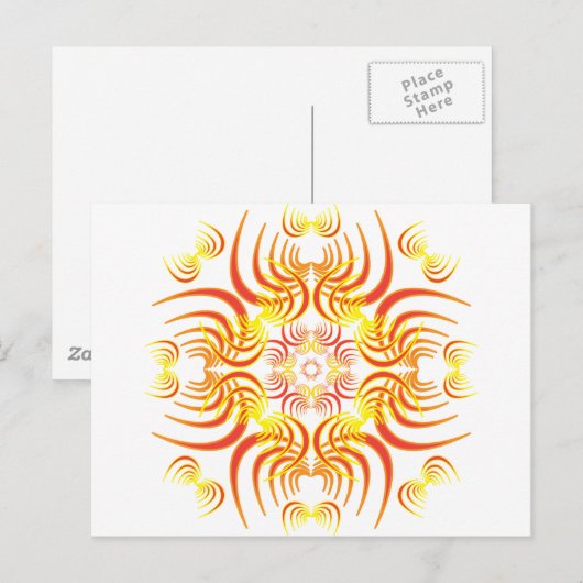 Vlampieken Briefkaart (Voorkant / Achterkant)