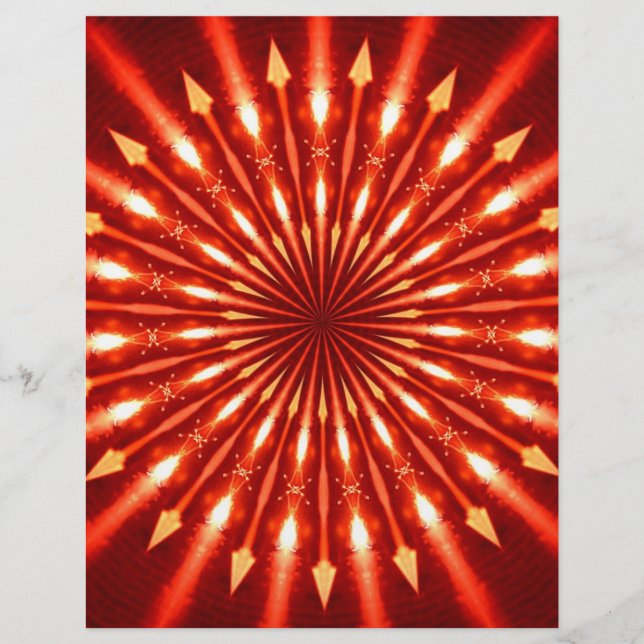 vlampijlen kaleidoscoop (Voorkant)