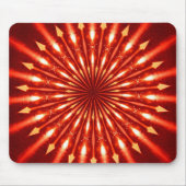 vlampijlen kaleidoscoop muismat (Voorkant)