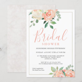 Vlampperzik Waterverf Florenz Vrijgezellenfeest Kaart