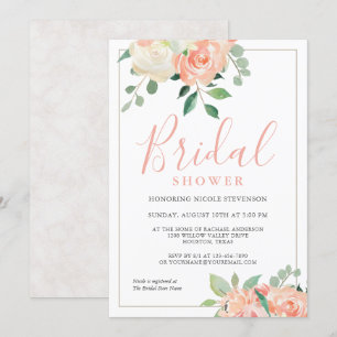 Vlampperzik Waterverf Florenz Vrijgezellenfeest Kaart