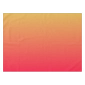 Vlamrood en geel ombre tafelkleed (Voorkant (Horizontaal))