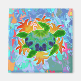 vlamschildpad magneet