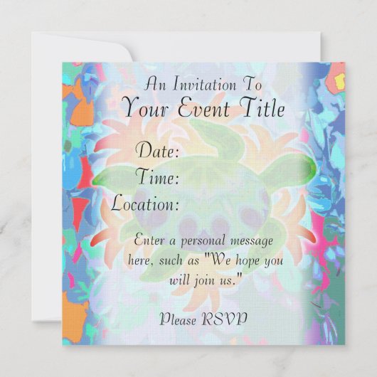 Vlamschildpaduitvindingen Kaart (Achterkant)