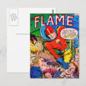 Vlamstrips Briefkaart (Voorkant / Achterkant)