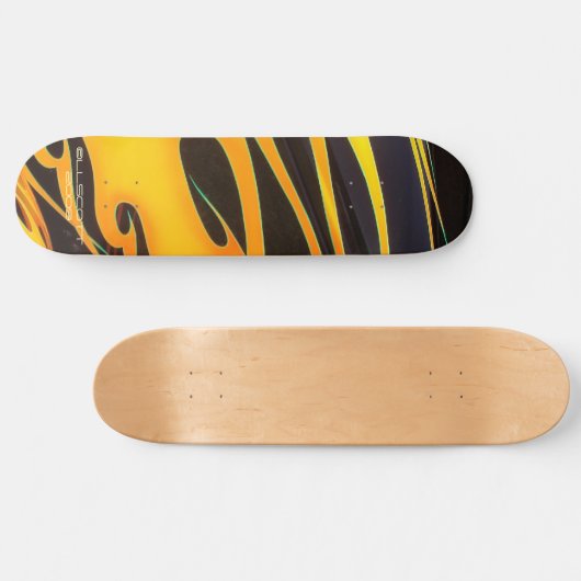 Vlamt Skateboard Design (Horizontaal)