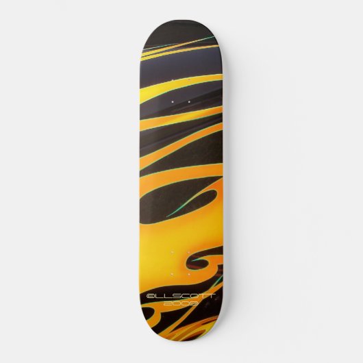 Vlamt Skateboard Design (Voorkant)
