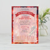 Vlamveeg Vlag Pensioenpartij Vlag Kaart (Staand voorkant)